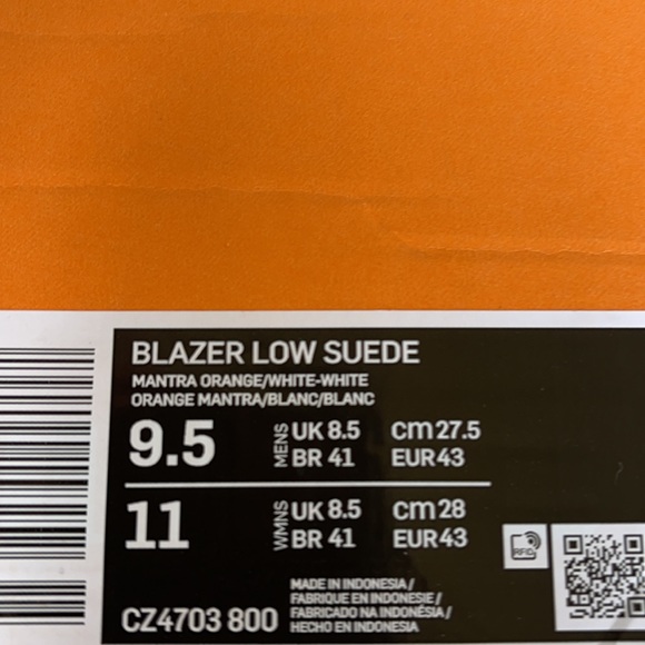 Nike Blazer Low Suede Men’s - Picture 15 of 16